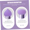 FRCOLOR 3pcs Dual-use Makeup Sponge Mushroom Heart-shaped Blending Tools for Foundation and Powder Application Washable and Skin-friendly Beauty Accessories view 4