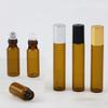 OSALADI 20pcs Essential Oil Bottle Roller for Essential Oils Oil Roller Bottles Glass Perfume Essential Oils Roller Lip Gloss Roller Holder Roller Sub Bottles Hole Travel Abs Massage view 4