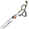 XUANFENG Cobra 6" Cutting Scissors and thinning Scissors for Home or Barber Store 440C Steel Hair Scissors haircutting Scissors (Cutting Scissors) view 1