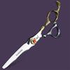 XUANFENG Cobra 6" Cutting Scissors and thinning Scissors for Home or Barber Store 440C Steel Hair Scissors haircutting Scissors (Cutting Scissors) view 2