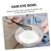 Mikinona 6sets Hair Coloring Stirring Stick Bowl Kit Professional Hair Dye Tools for Salon and Home Use Comfortable Grip Accurate Application Mixing Bowls and Brushes view 3