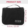 Zerodeko Portable Toiletry Bag Hanging Hook Large Capacity Makeup Organizer for Travel Skincare Holder and Cosmetics Storage for Women and Girls view 2