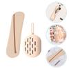 Beaupretty 1set Makeup Brush Holder and Beauty Sponge Case Organizer Makeup Brush Storage for to Clean Compact Design Includes view 2