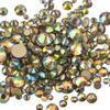 Rhinestones flat back gems round DIY decorative Nail Face and apparel accessories ss3-20 mix size(4320pcs ghost light) view 1