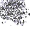 Rhinestones flat back gems round DIY decorative Nail Face and apparel accessories ss3-20 mix size(4320pcs transparent gray) view 1