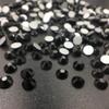 Rhinestones flat back gems round DIY decorative Nail Face and apparel accessories ss3-20 mix size(4320pcs black) view 4