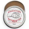 Firehouse Moustache Wax - Made in USA - for Beard & Mustache Shaping - All-Weather, Naturally Scented and Colored Beard Wax (DARK, 1 Ounce Tin) - Handmade in Small Batches by John the Fireman view 1