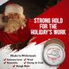Firehouse Moustache Wax - Made in USA - for Beard & Mustache Shaping - All-Weather, Naturally Scented and Colored Beard Wax (DARK, 1 Ounce Tin) - Handmade in Small Batches by John the Fireman view 2
