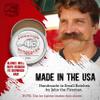 Firehouse Moustache Wax - Made in USA - for Beard & Mustache Shaping - All-Weather, Naturally Scented and Colored Beard Wax (DARK, 1 Ounce Tin) - Handmade in Small Batches by John the Fireman view 3