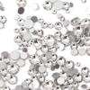 Rhinestones flat back gems round DIY decorative Nail Face and apparel accessories ss3-20 mix size(4320pcs crystal) view 1