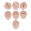 Body Piercing Practice Model, Simulation Silicone Piercing Practice Body Parts, for Practice Eyebrow, Nose, Lips, Tongue, Belly Button and Ear Piercing (Medium Skin Color) view 1
