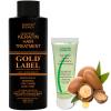 Keratin Research Complex Brazilian Keratin Hair Argan Oil Blowout Treatment Professional Results Straightening and Smoothing Hair Keratina (GOLD) view 1