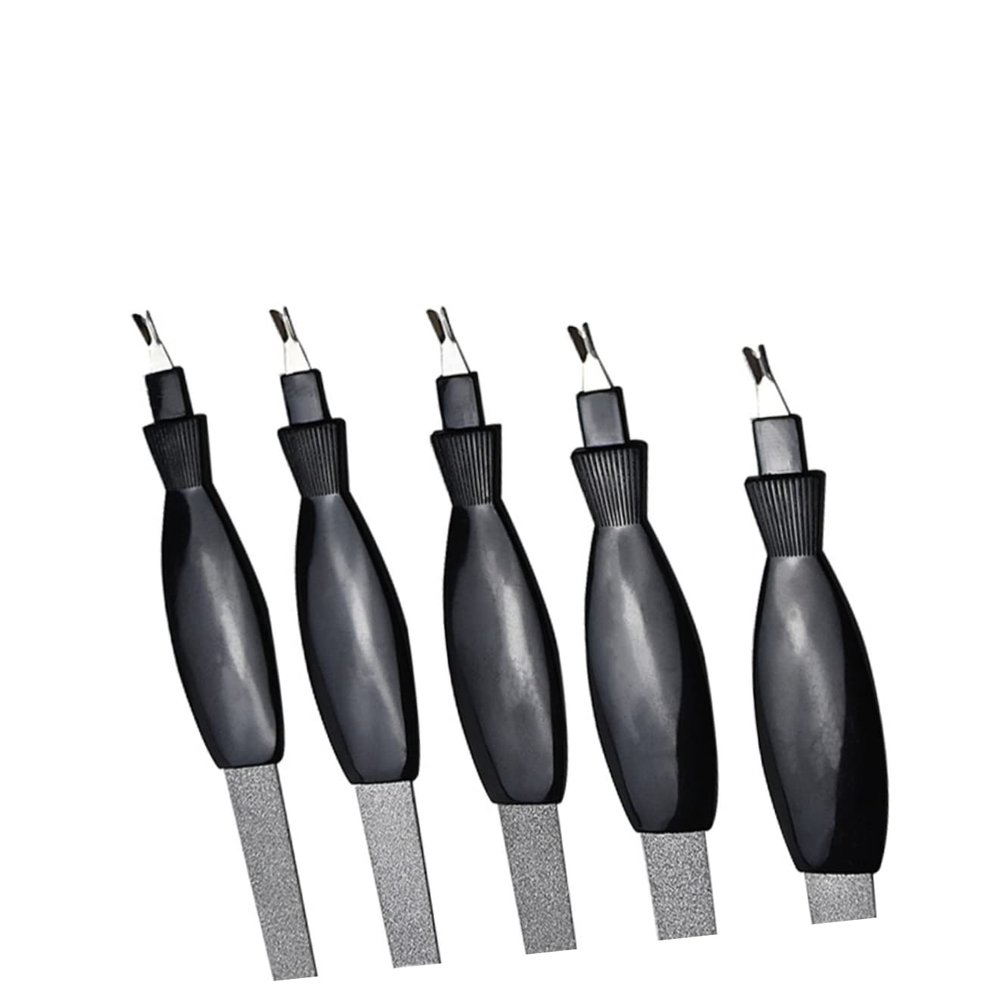 Beaupretty 12pcs Nail File Cuticle Knife Set Stainless Steel Manicure Tools Nail Pusher Cuticle Remover
