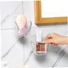 ORFOFE 2 Pcs Makeup Sponge Holder and Organizer Cosmetic Storage Box for Makeup Sponges Puff Racks for Foundation Blending for Vanity and Travel view 2