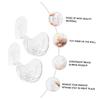 ORFOFE 2 Pcs Makeup Sponge Holder and Organizer Cosmetic Storage Box for Makeup Sponges Puff Racks for Foundation Blending for Vanity and Travel view 3