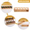 Beavorty Essential Oil Storage Rack Essential Oil Organizer for Safe and Tidy Display and Home Aromatherapy Use view 3