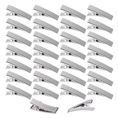 50pcs 2cm Mini Alligator Hair Clips Hairpins Base For Jewelry Making Diy Hair Clip Accessories ( Color : Black color , Size : 50PCS )