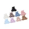 Mikinona 9pcs Cartoon Clamps Fuzzy Mini Jaw Clips Claw Clips for Women Girls Party view 1