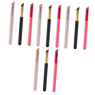 minkissy 12pcs Eyebrow Brush Professional Makeup Tools for Girls Blush for Makeup Eyeshadow Blending Brush