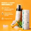 The Natural and Organic Family Kids Foaming Face Wash - Clean and Gentle Face Wash for Kids and Preteens - Made in the UK - Unscented view 3