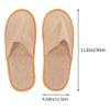 Ciieeo 10pairs Portable Travel Slippers for Men and Women Comfy Closed Toe Folding Slippers Skid Design for Hotels Home and Spas Includes view 3