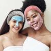 Acenail Spa Headband for Washing Face Makeup Head Band Skincare Headbands Fuzzy Wrist Bands Soft Facial Hair Bands Coral Fleece Towel Hair Band Shower Skin Care Head Bands Face Wash Headbands for view 3