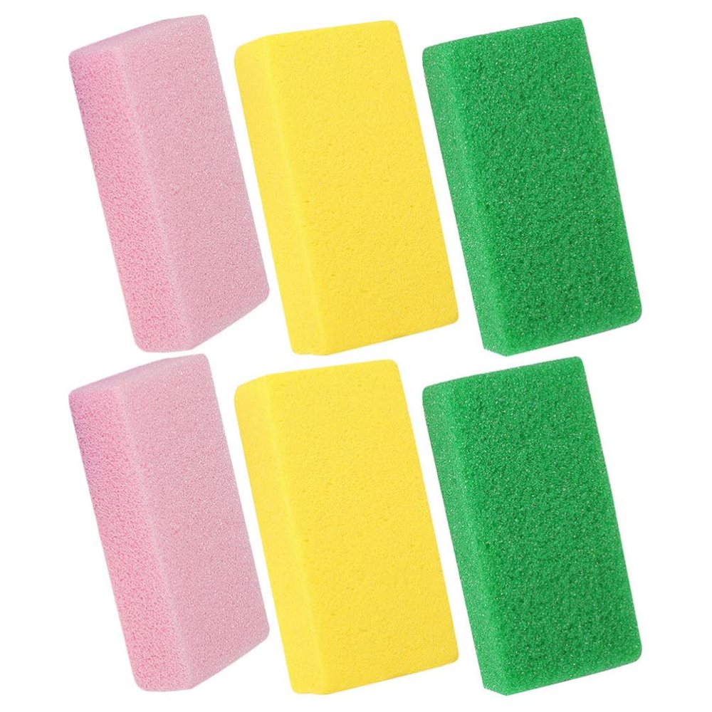 FOMIYES 6pcs Foot Exfoliator Dead Skin Remover and Pedicure Tool for Home and Salon Use for Softening Hard Skin Includes Each Colors