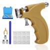 ANKROYU Ear Piercing Gun Kit, Nose Piercing Kit, Reusable Stainless Steel Body Piercing Gun, Piercing Instrument Tool Kit for Nose Navel Ear view 1