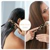 Large Wide Tooth Hair Comb, LADYAMZ [Tortoise Shell] Cellulose Acetate Round Tooth Comb for Straight/Curly Hair,Short/Long Hair Women Men or Kids, Easy Detangling Wet or Dry, Anti-static(2pcs) view 3
