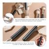 BS-MALL Soft Professional Makeup Brush Set - 4 Pcs Travel-friendly Brushes Including Foundation Brush for Liquid Makeup, Powder Brush & Blush Brush,Daily use (Black Silver) view 3