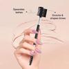 3pcs 3 Head Eyebrow Eyelash Shaper Eyelash Comb Double Head Brush Makeup Grooming Tool Cosmetic with 3 Different Spoolie Brushes for Separating Lashes, Eliminating Mascara Clumps, Grooming Brows view 3