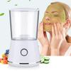 Face Mask Machine, Fruit Vegetable Collagen Mask Make Machine Mini DIY Automatic Facial Cream Making With 16Pcs Mask Making Collagen Capsules (White) view 2