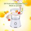 Face Mask Machine, Fruit Vegetable Collagen Mask Make Machine Mini DIY Automatic Facial Cream Making With 16Pcs Mask Making Collagen Capsules (White) view 3