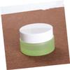minkissy 4pcs Sample Jars Lids Wide-mouth Refillable Lotion Packaging for Travel Leak Cream Containers for Skin Care and Daily Use for Handbag Gym Bag view 3
