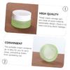 minkissy 4pcs Sample Jars Lids Wide-mouth Refillable Lotion Packaging for Travel Leak Cream Containers for Skin Care and Daily Use for Handbag Gym Bag view 4
