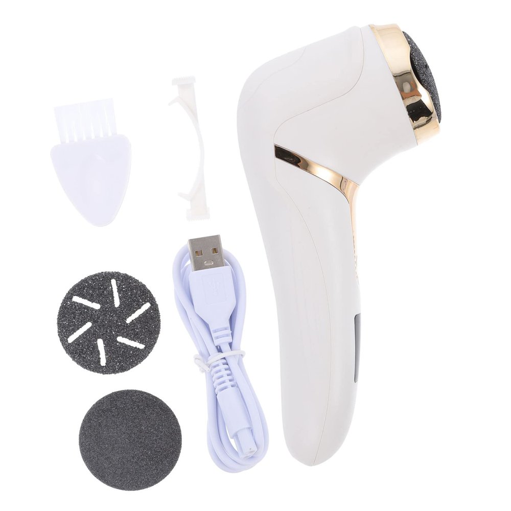 minkissy Electric Foot File Remover for Home Travel Ergonomic Design LCD Display Pedicure Tool for Dead Hard Lightweight Portable for Smooth Feet