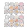 Nail Stickers, 2 Box 12 Styles Nail Foil, Nail Art Decals Stickers Fragments Nail Foil Art Nail Charm, Personally Constructed Manicure Nails Design Decal Decoration Gold Silver Leaf Flakes view 1