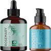 Maple Holistics Hair Regrowth Bundle - Pure Rosemary Oil for Growth With Boost Thickening Serum, Peppermint Black Castor Oil and More - Advanced Biotin Growth Serum With Rosemary view 1