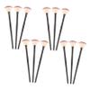 Mobestech 12pcs Fan Shaped Facial Mask Brush Soft and Gentle Makeup Brushes for Skincare Gel Masks and Creams for Professional and Home Use view 1