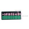 KALLORY 12pcs Grinders Nail Drills Trimming Art Polishing Salon Bits Polish Manicure Tools Heads Stainless Sanding Accessories Steel Grinding view 3