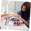 Beaupretty Nail Display Stand Nail Drill Bits Holder Nail Tool Storage Rack Nail Drill Grinding Bit Holder Box Display Stand for Nail Drill Manicure Tools Bit Holders view 3