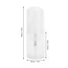 10Pcs 30ml Pump Bottle Foaming Soap Dispenser Clear Plastic Lotion Bottles Shampoo Bottles Screw Type Bottle Mouth Design Reusable Press Lotion Containers for Lotions,Shampoo,Shower Gels view 2