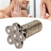 6 in 1 Electric Clippers Machine, Floating Head Shaver for Bald Men, Electric Bald for Men, Wet Dry Mens Grooming Kit Electric Head Shavers view 2
