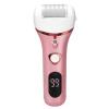 Electric Foot Callus Remover, Portable Rechargeable Electronic Foot Scrubber Feet Care File for Hard Cracked Dead Skin and Powerful Pedicure Spa (Pink) view 1