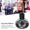 Hair Dryer Diffuser Attachment, Portable Home Salon Hair Dryer Diffuser Attachment 5cm / 2in Inner Diameter view 2