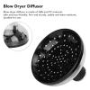 Hair Dryer Diffuser Attachment, Portable Home Salon Hair Dryer Diffuser Attachment 5cm / 2in Inner Diameter view 3