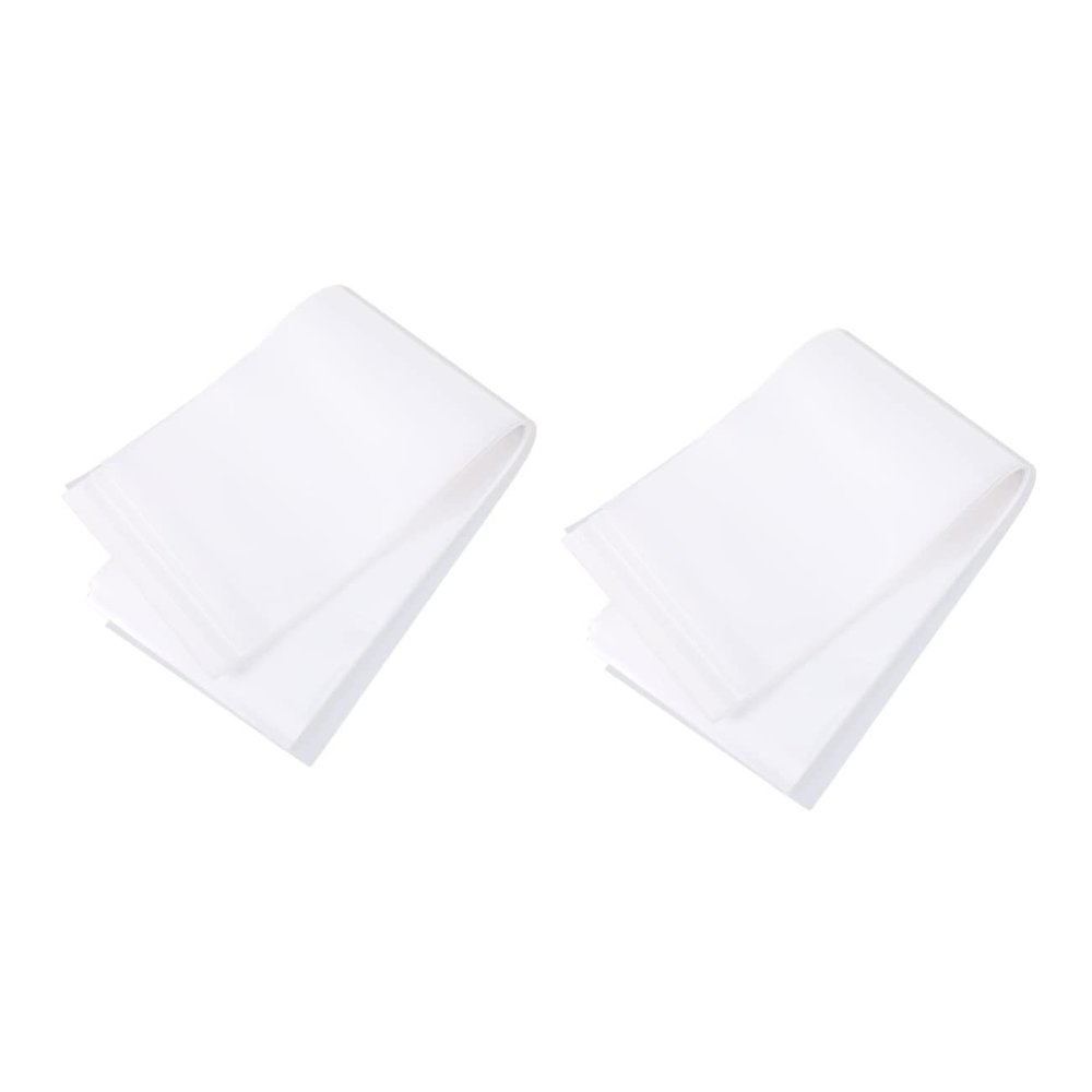 Mikinona 200sheets Professional Hair Dye Paper Transparent Hair Wrap Paper for Precise Coloring Lightweight and Strong for Salon Use Neat Application for Consistent Results