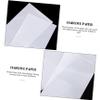 Mikinona 200sheets Professional Hair Dye Paper Transparent Hair Wrap Paper for Precise Coloring Lightweight and Strong for Salon Use Neat Application for Consistent Results view 2