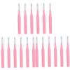 Mikinona 18pcs Silicone Eyebrow Makeup Brushes Multi-use Cosmetic Applicators Dust Covers for Skin Types Comfortable Ergonomic Handles for Makeup Enthusiasts and Professionals view 1