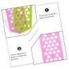 Mikinona Hair Perm Isolating Boards Insert Cards 30pcs Set for Salon Diy Hair Perm Curling Random Color view 2